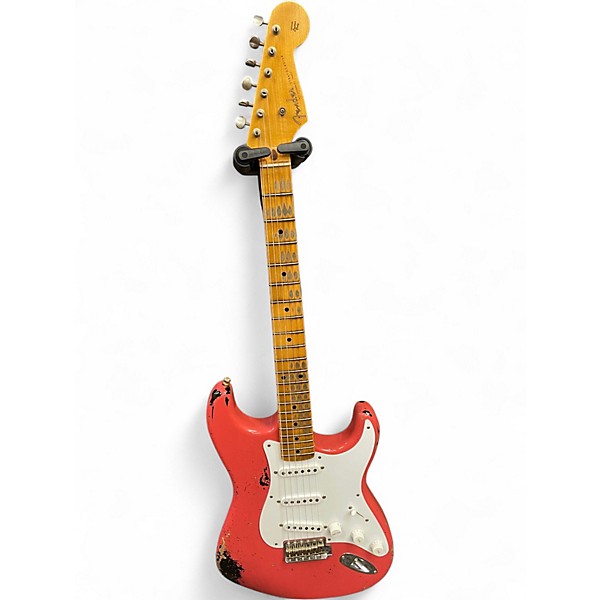 Used Fender Custom Shop 1954 Stratocaster 70th Anniversary Fiesta Red Solid Body Electric Guitar