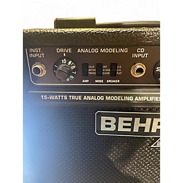 Used Behringer V-Tone GM108 15W Guitar Combo Amp