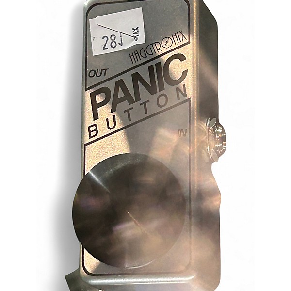 Used Haggtronix Panic Button Killswitch Pedal