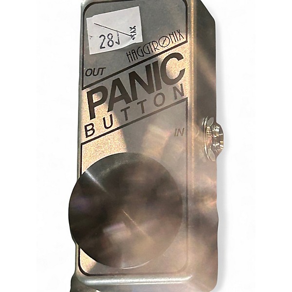 Used Haggtronix Panic Button Killswitch Pedal