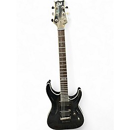 Used ESP LTD H-500 TRANS BLACK Solid Body Electric Guitar