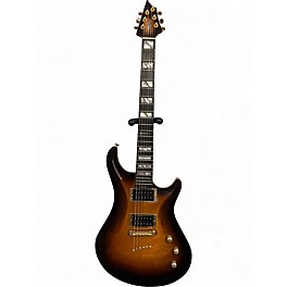 Used Warrior Dran Michael Tobacco Burst Solid Body Electric Guitar