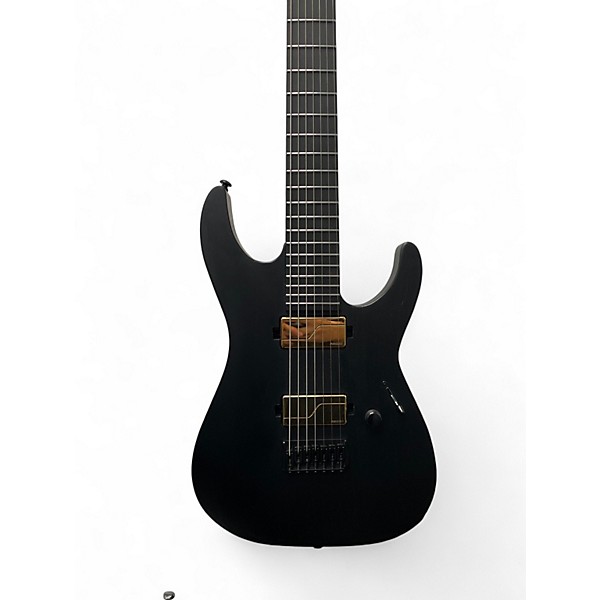 Used ESP LTD AW7 Alex Wade Signature 7 String Black Solid Body Electric Guitar
