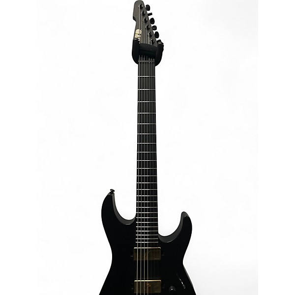Used ESP LTD AW7 Alex Wade Signature 7 String Black Solid Body Electric Guitar