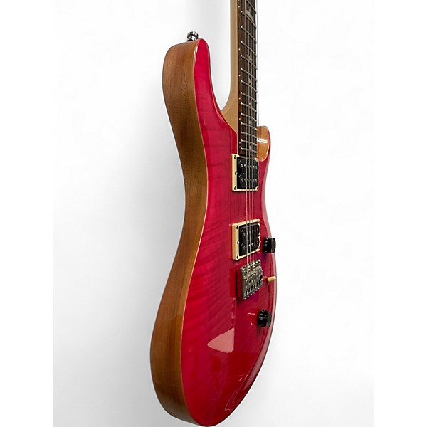 Used PRS SE Custom 24 Pink Solid Body Electric Guitar