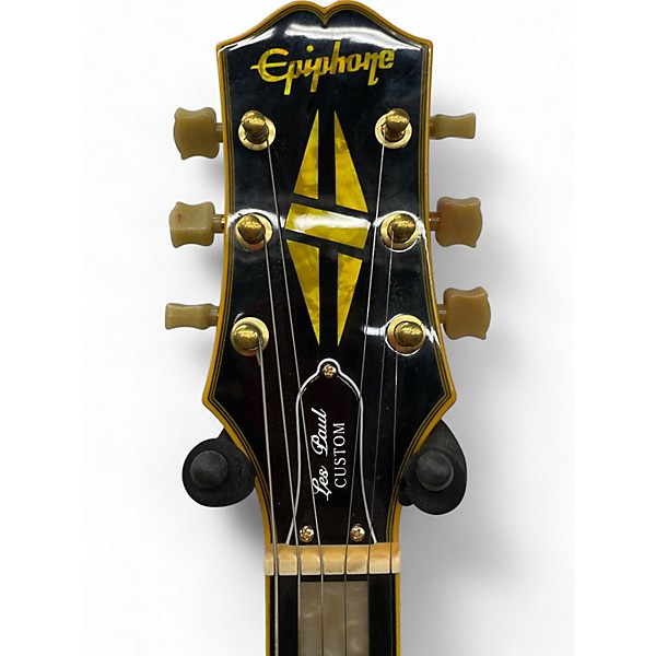 Used Epiphone Joe Bonamassa Les Paul Black and Gold Solid Body Electric Guitar