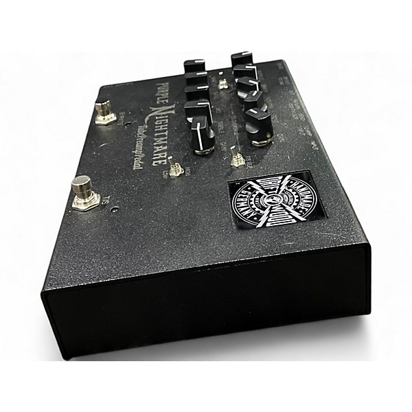 Used Driftwood Purple Nightmare Preamp Pedal Guitar Preamp