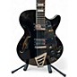 Used D'Angelico PREMIER Black Hollow Body Electric Guitar