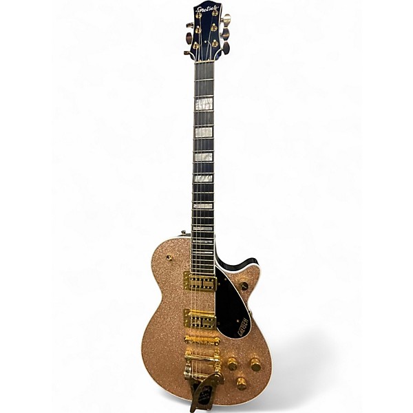 Used Gretsch Guitars G6229TG CHAMPAGNE SPARKLE Solid Body Electric Guitar