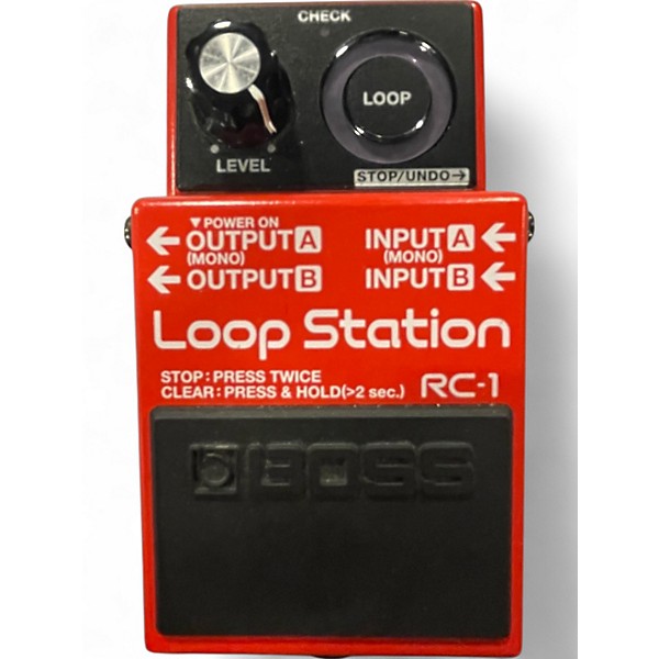 Used BOSS RC1 Loop Station Pedal