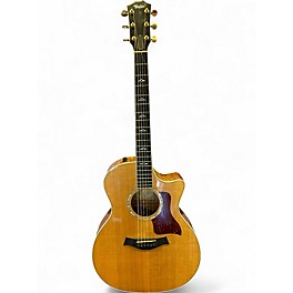 Used Taylor 614CE Natural Acoustic Electric Guitar