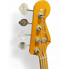 Vintage 1976 Fender Precision Bass Natural Electric Bass Guitar