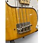 Vintage 1976 Fender Precision Bass Natural Electric Bass Guitar