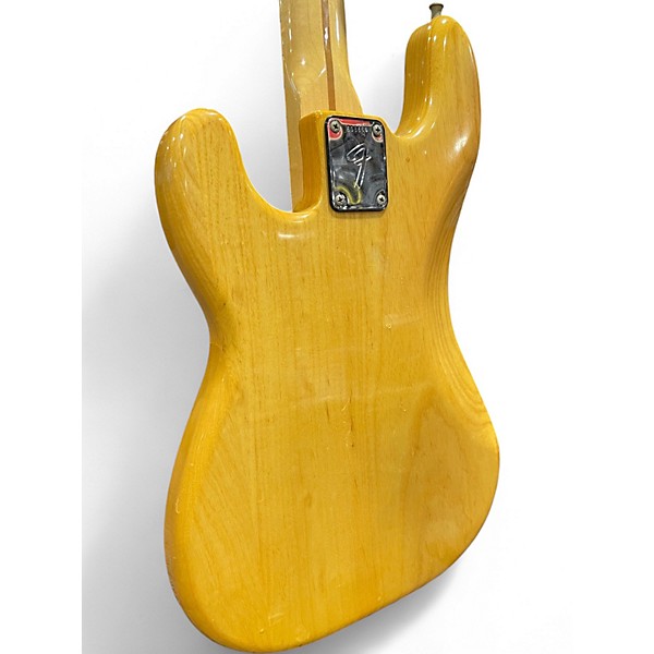 Vintage 1976 Fender Precision Bass Natural Electric Bass Guitar