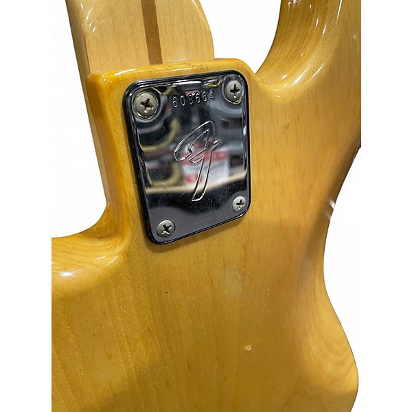 Vintage 1976 Fender Precision Bass Natural Electric Bass Guitar