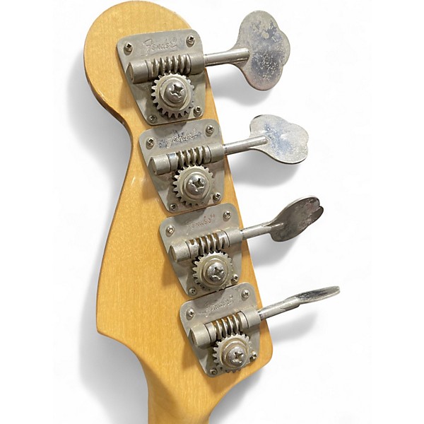 Vintage 1976 Fender Precision Bass Natural Electric Bass Guitar