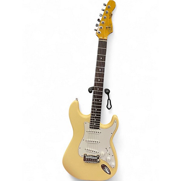 Used G&L S500 Cream Solid Body Electric Guitar