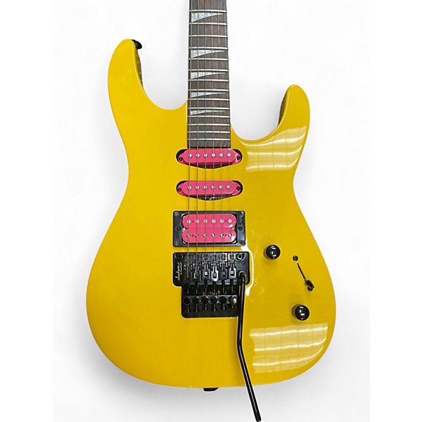 Used Jackson DK3XR Yellow Solid Body Electric Guitar