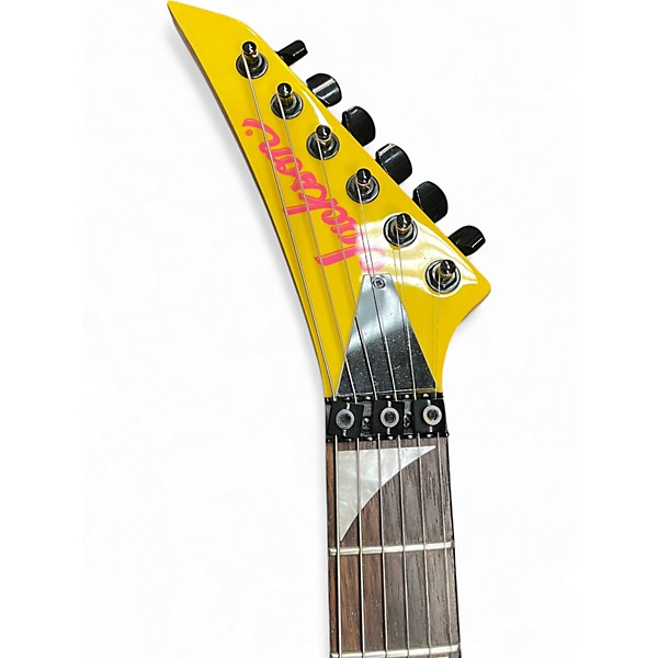 Used Jackson DK3XR Yellow Solid Body Electric Guitar