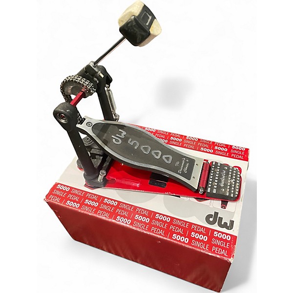 Used DW 5000 Series Double Double Bass Drum Pedal