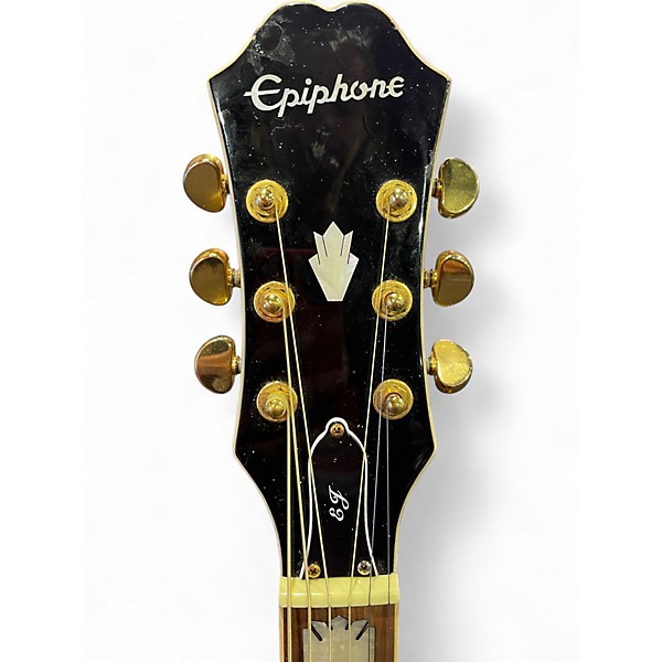 Used Epiphone EJ200SCE 2 Color Sunburst Acoustic Electric Guitar