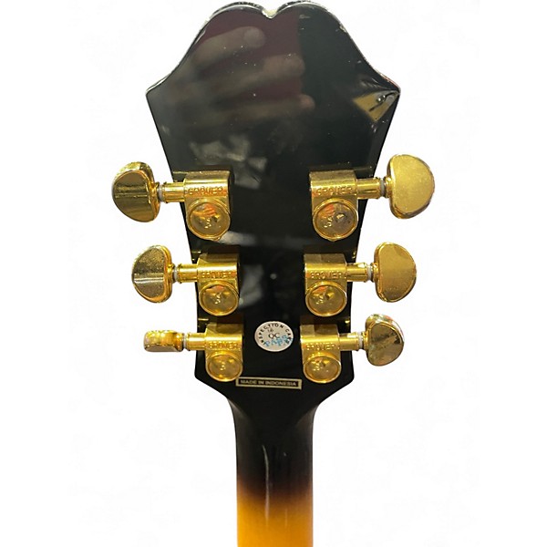 Used Epiphone EJ200SCE 2 Color Sunburst Acoustic Electric Guitar