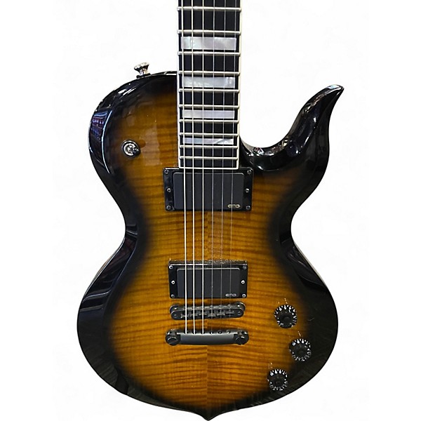 Used Wylde Audio Odin Tobacco Burst Solid Body Electric Guitar