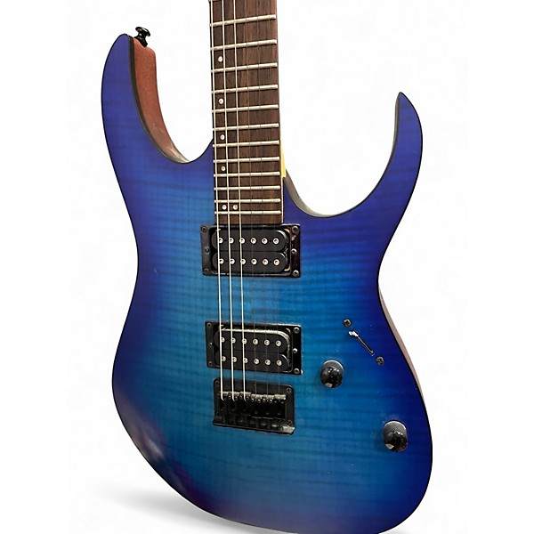 Used Ibanez RG6003FM Blue Solid Body Electric Guitar