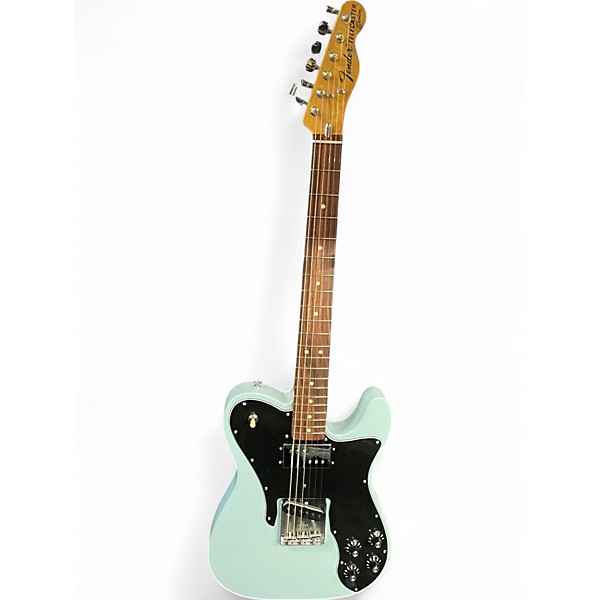 Used Fender Telecaster Custom Sonic Blue Solid Body Electric Guitar