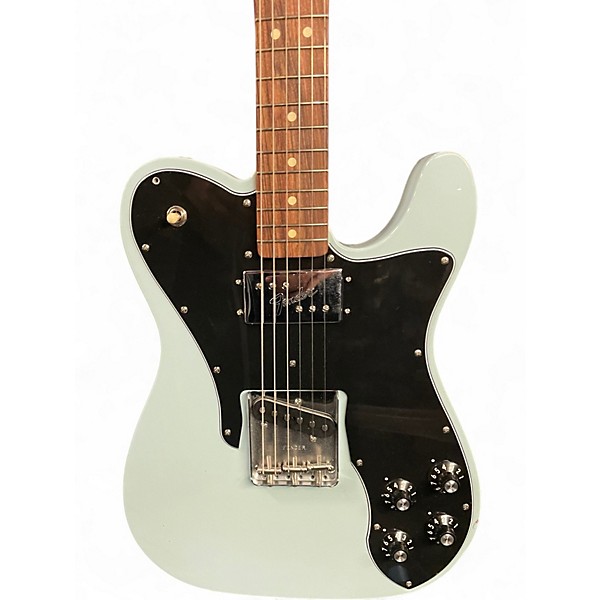 Used Fender Telecaster Custom Sonic Blue Solid Body Electric Guitar