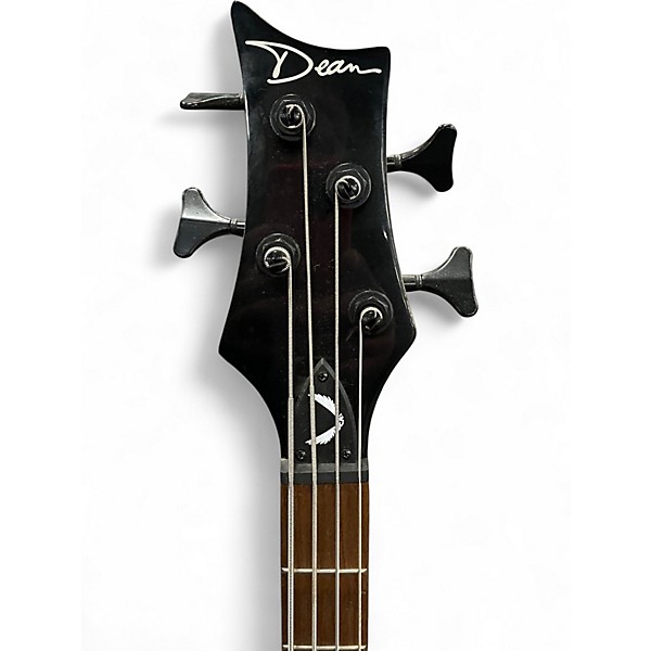 Used Dean 4 string bass Natural Electric Bass Guitar