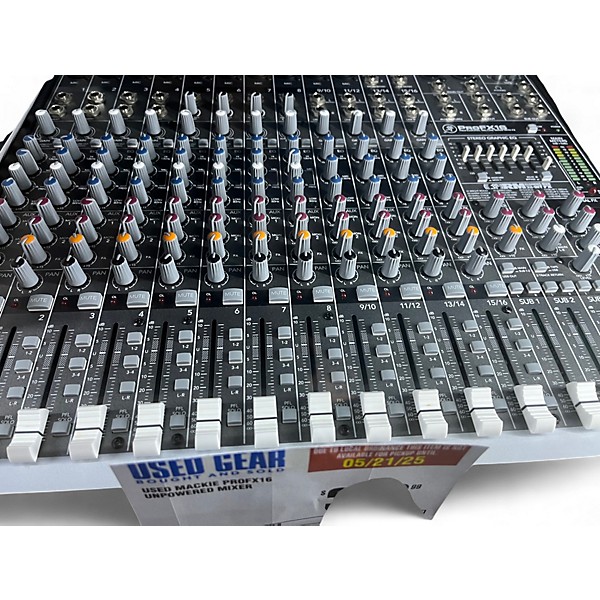 Used Mackie PROFX16 Unpowered Mixer