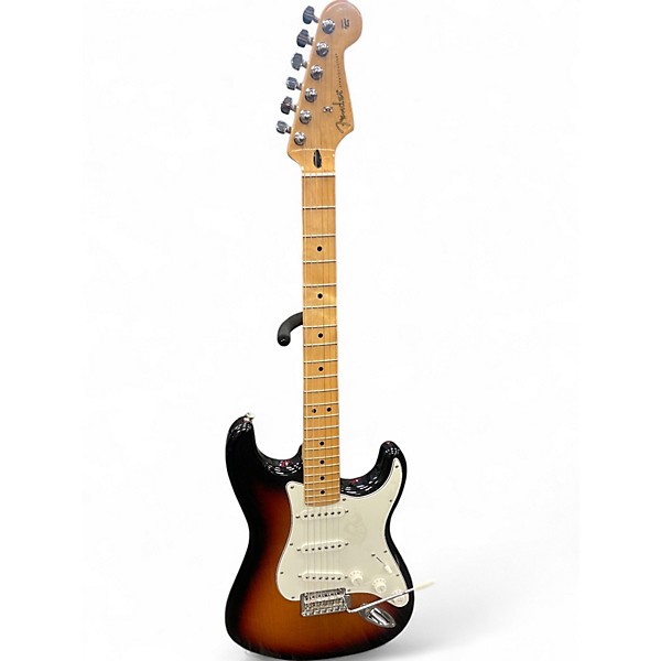Used 2020 Fender Player Stratocaster 3 Color Sunburst Solid Body Electric Guitar