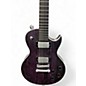 Used 2020s Harley Benton AGUFISH Purple Solid Body Electric Guitar thumbnail