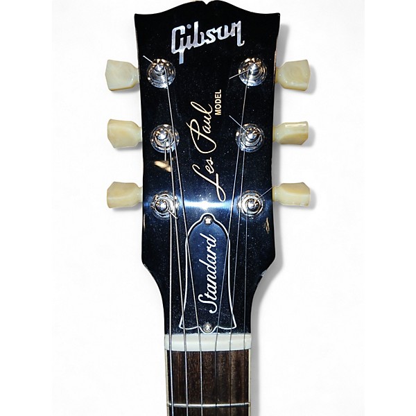Used Gibson Les Paul Standard Gold Solid Body Electric Guitar