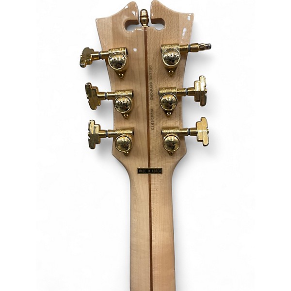 Used D'Angelico Bedford Deluxe Black Solid Body Electric Guitar