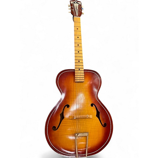 Vintage 1960s Kay N3 CHERRY BURST Acoustic Guitar