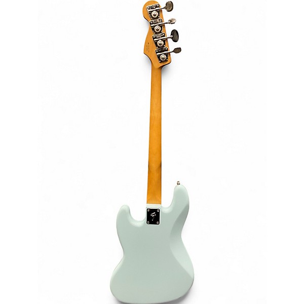 Used Fender JAZZ BASS GOLD FOIL Sonic Blue Electric Bass Guitar