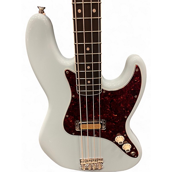 Used Fender JAZZ BASS GOLD FOIL Sonic Blue Electric Bass Guitar