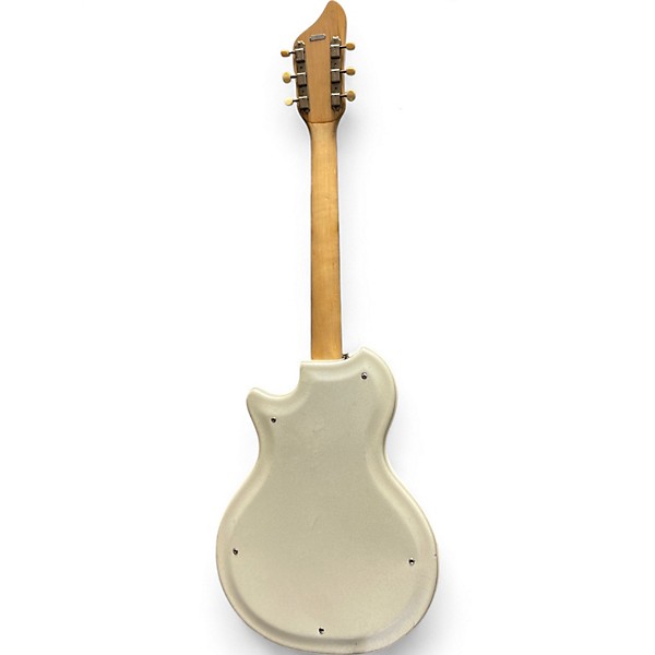 Vintage 1961 Supro Single Pickup Cream Solid Body Electric Guitar