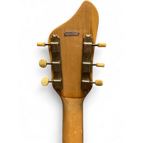 Vintage 1961 Supro Single Pickup Cream Solid Body Electric Guitar