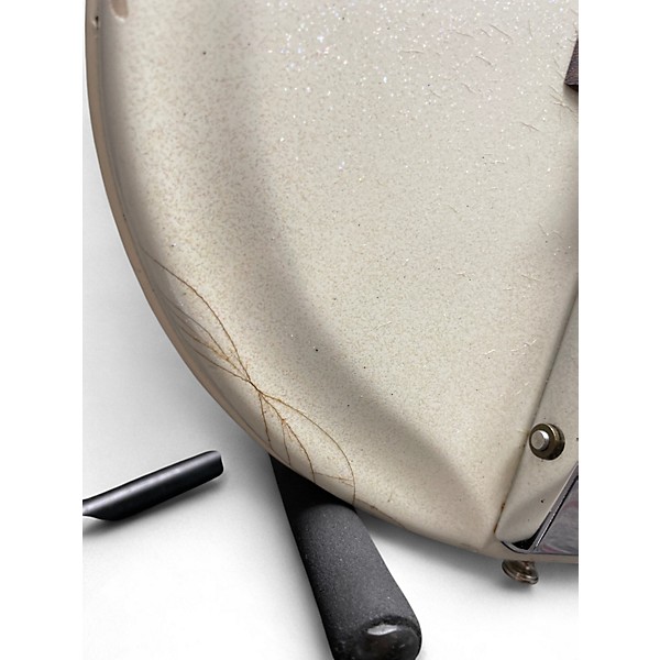 Vintage 1961 Supro Single Pickup Cream Solid Body Electric Guitar