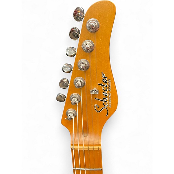 Used Schecter Guitar Research  PT Special 3 Tone Sunburst Solid Body Electric Guitar