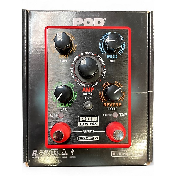 Used Line 6 POD EXPRESS Effect Processor