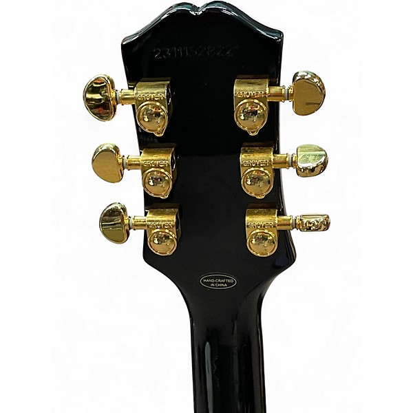 Used Epiphone Les Paul Custom Antique Ivory Solid Body Electric Guitar