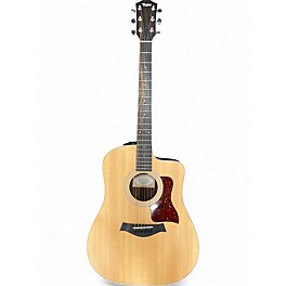 Used Taylor 210CE Natural Acoustic Electric Guitar