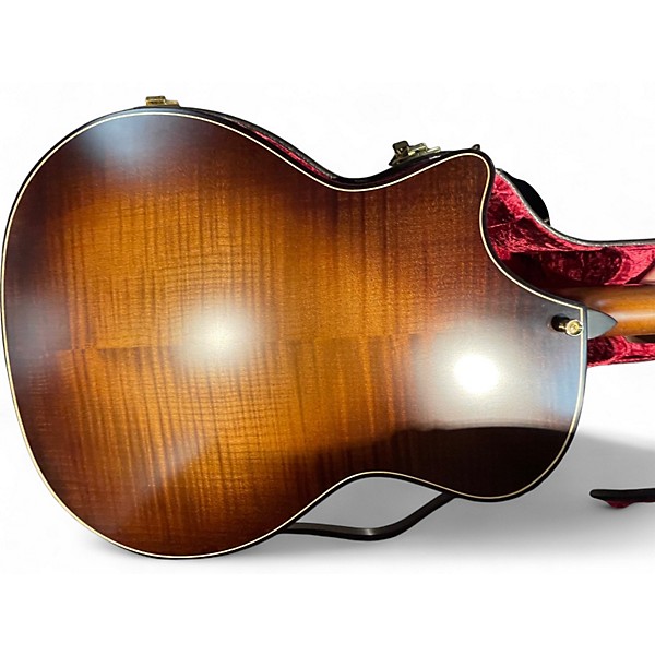 Used Taylor 614ce Builder's Edition V-Class Wild Honey Burst Acoustic Electric Guitar