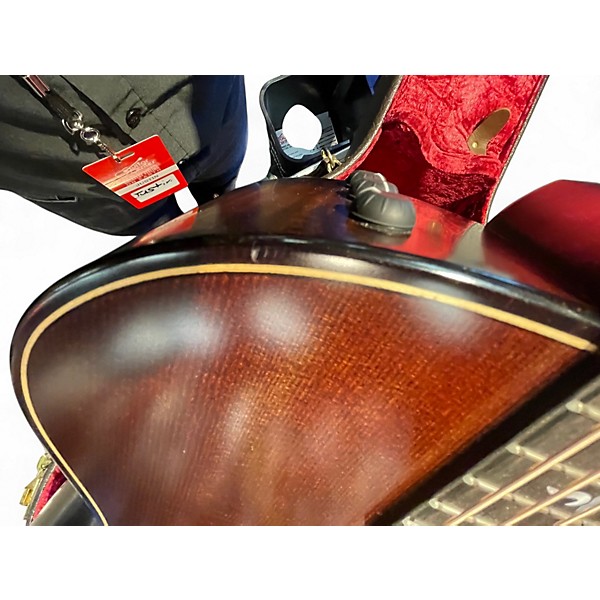 Used Taylor 614ce Builder's Edition V-Class Wild Honey Burst Acoustic Electric Guitar