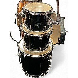 Used Ludwig 5 Piece Backbeat Black Sparkle Drum Kit