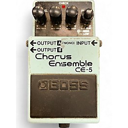 Used BOSS CE5 Chorus Ensemble Effect Pedal